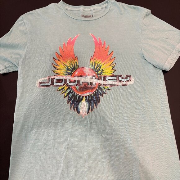 dillards Tops - Teal Journey Tee